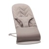 Wippertje Babybjörn® - Bouncer sand grey woven petal quilt