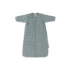 Slaapzak met afritsbare mouwen - Miffy jacquard sea green