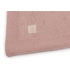 Wiegdeken - Cosy knit wild rose