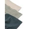 Set van 3 tetradoeken - Lewis muslin cloth 3-pack dove blue mix