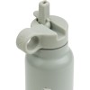 Blauwe drinkbus met voertuigen- Falk water bottle 250 ml vehicles/dove blue mix (Geboortelijst Jules R.)