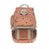 Karamelbruine kleuterrugzak met print - Mini backpack happy prints caramel