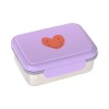 Brooddoos inox - Lunchbox stainless steel little gang heart lilac