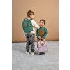 Kleuterrugzak met smiley - Mini square backpak little gang dark green