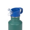 Drinkbus met regenboog - Bottle stainless steel little gang rainbow green