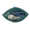 Turnzak met smiley - Mini string bag little gang dark green