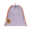 Turnzak met smiley - Mini string bag little gang lilac