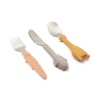 3-delige bestekset - Tove cutlery set tuscany rose mix (Geboortelijst Baby V.M.)