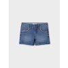 Blauwe jeansshort - Nkfrose medium blue denim