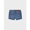 Blauwe jeansshort - Nkfrose medium blue denim