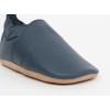 Donkerblauwe leren kindersloefjes - Simple shoe navy