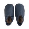 Donkerblauwe leren kindersloefjes - Simple shoe navy