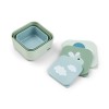 Assortiment snackdoosjes - Happy clouds green