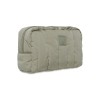 Olijfgroene puffed toilettas - Etui puffed olive green