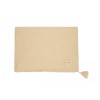 Beige hydrofiel wiegdekentje - Wabi sabi double muslin blanket ginger (Geboortelijst Otto D.B.)