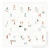 2-in-1 foam puzzel-/speelmat - Alphabet design/terrazzo dots (Geboortelijst Mia D.R.)